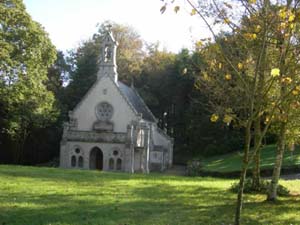 Chapelle Ste Anne Prat Ar Raz Plonéis (façade ouest)